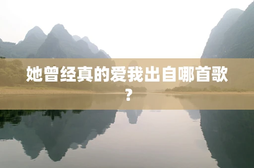 她曾经真的爱我出自哪首歌？
