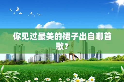 你见过最美的裙子出自哪首歌？