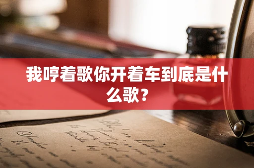 我哼着歌你开着车到底是什么歌？