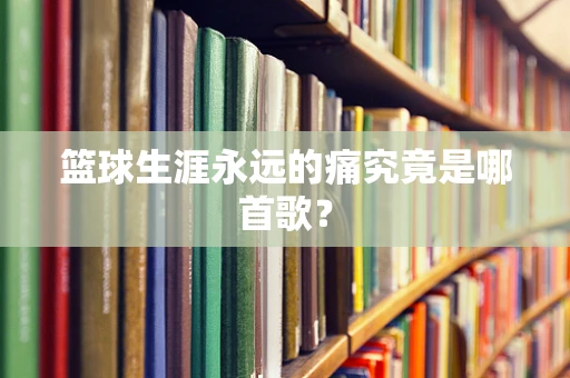 篮球生涯永远的痛究竟是哪首歌？