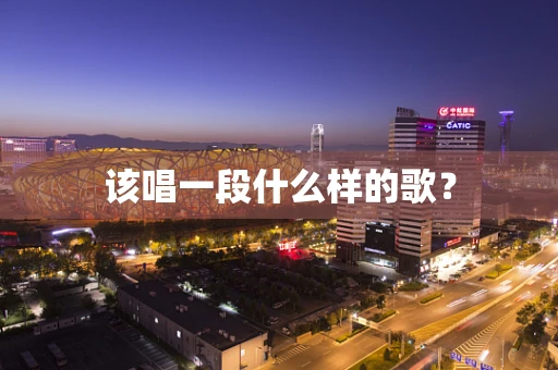 该唱一段什么样的歌？