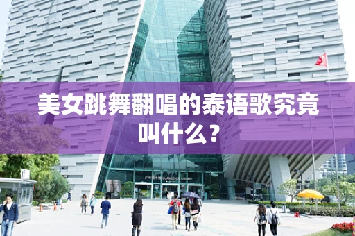美女跳舞翻唱的泰语歌究竟叫什么？