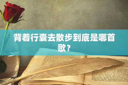 背着行囊去散步到底是哪首歌？