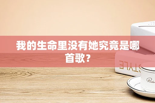 我的生命里没有她究竟是哪首歌？