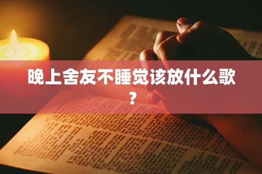 晚上舍友不睡觉该放什么歌？