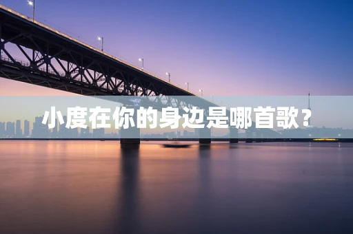 小度在你的身边是哪首歌？