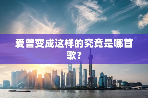 爱曾变成这样的究竟是哪首歌？