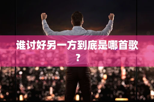 谁讨好另一方到底是哪首歌？
