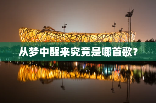 从梦中醒来究竟是哪首歌？