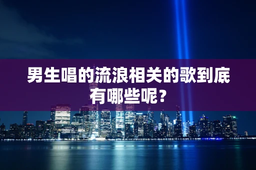 男生唱的流浪相关的歌到底有哪些呢？