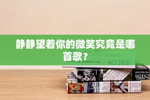 静静望着你的微笑究竟是哪首歌？