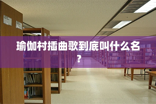 瑜伽村插曲歌到底叫什么名？