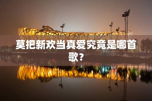 莫把新欢当真爱究竟是哪首歌？