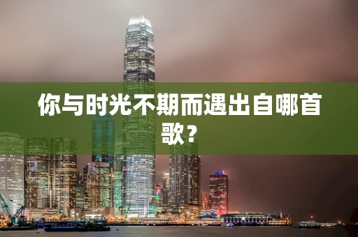 你与时光不期而遇出自哪首歌？
