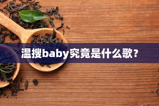 温搜baby究竟是什么歌？
