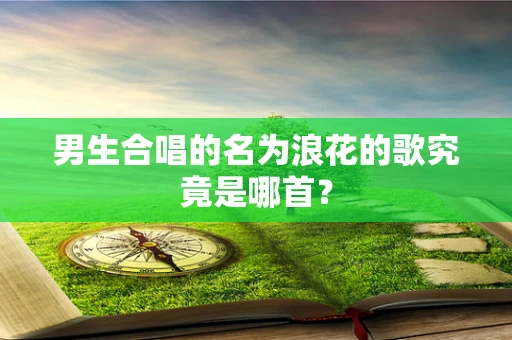 男生合唱的名为浪花的歌究竟是哪首？