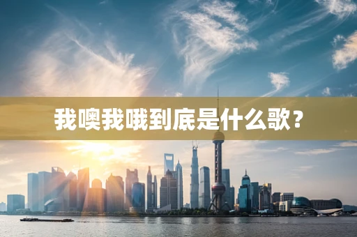 我噢我哦到底是什么歌？