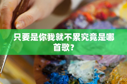 只要是你我就不累究竟是哪首歌？