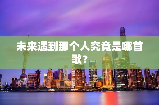 未来遇到那个人究竟是哪首歌？