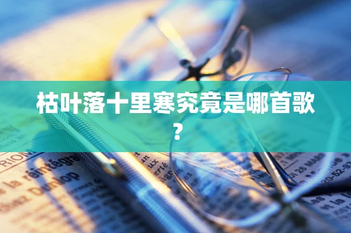 枯叶落十里寒究竟是哪首歌？