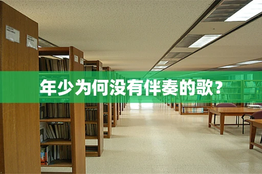 年少为何没有伴奏的歌？