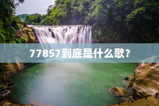 77857到底是什么歌？