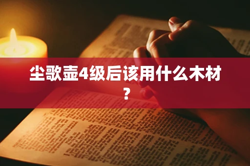 尘歌壶4级后该用什么木材？