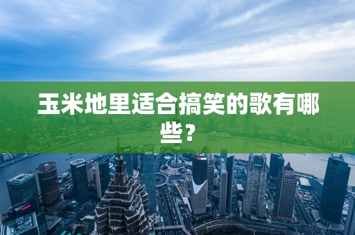 玉米地里适合搞笑的歌有哪些？
