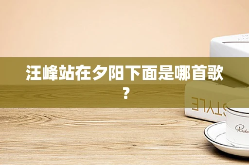 汪峰站在夕阳下面是哪首歌？