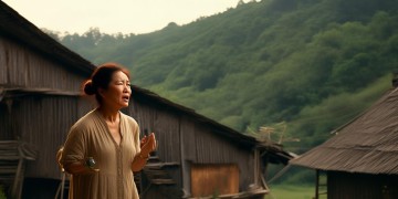 农村大妈唱的那首关于父亲的歌究竟叫啥？