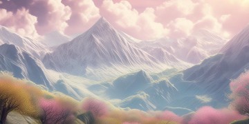 春天的高山和白云出自哪首歌？