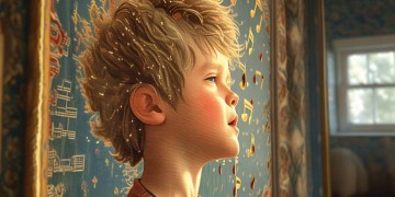 卷毛头男孩究竟唱了什么歌？