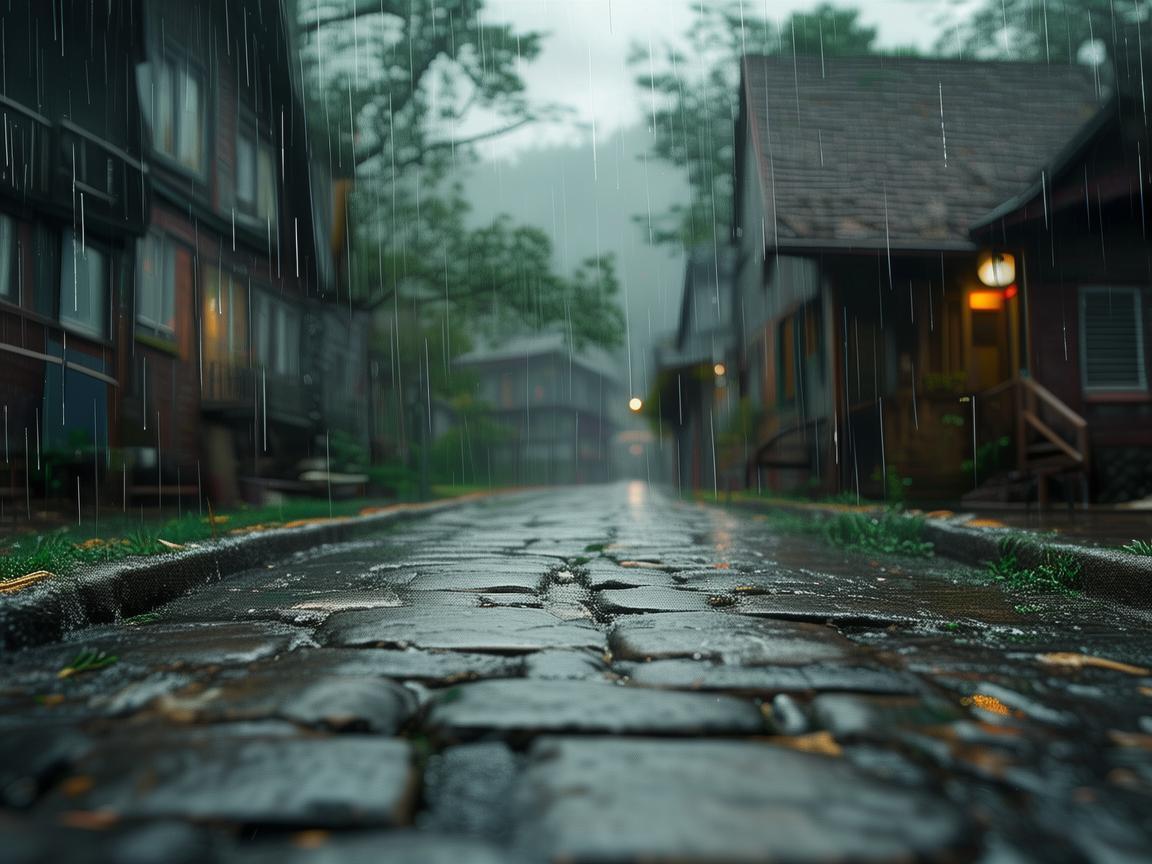 下雨家乡格外安静出自哪首歌？
