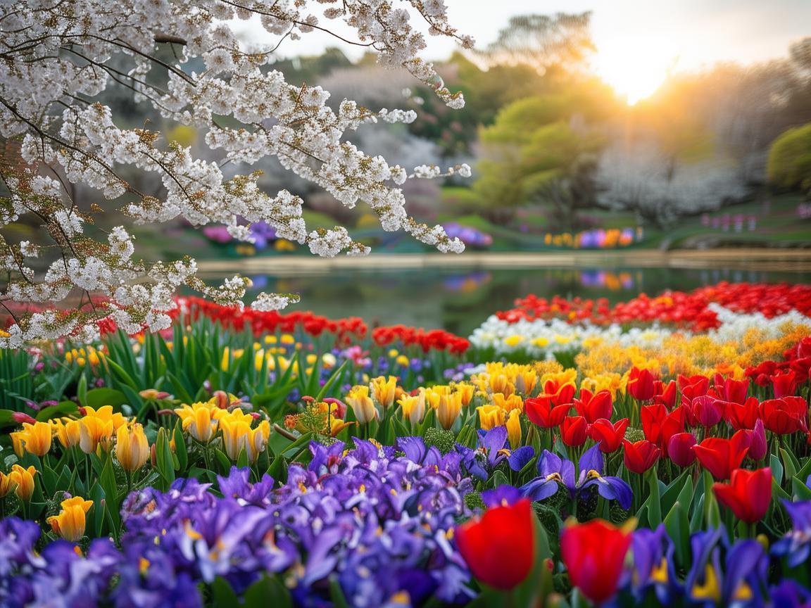 英歌石公园现在到底什么花开啦？